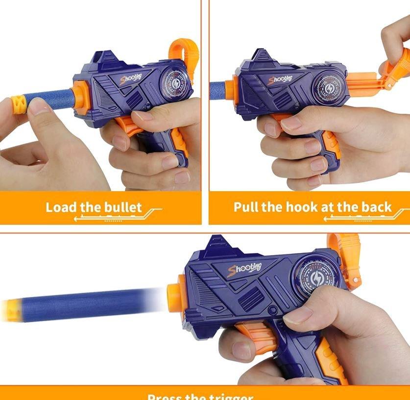 Odlicna zabava za decu pistolj hover shot - Slika 4