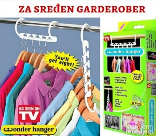 Ofinger vesalica za garderobu