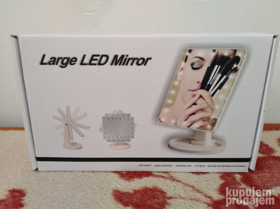 Ogledalo Led touch za sminkanje novo