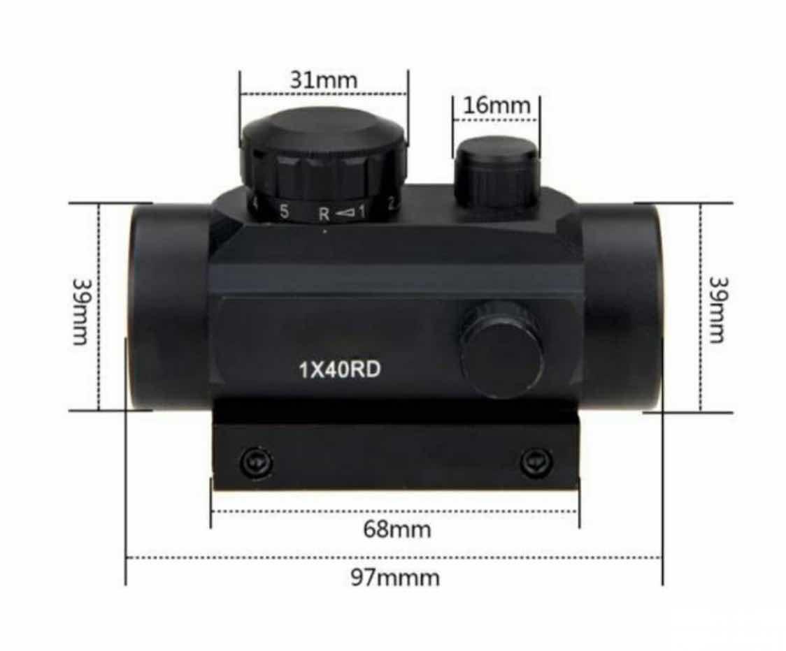 Optika Bushnell Red Dot 1x40RD - Slika 5