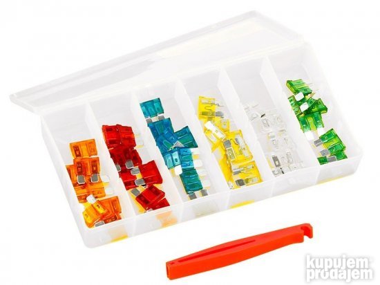 Osiguraci auto set 49 kom