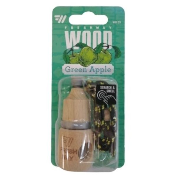 Osvezivac Wood FRESH WAY Green Apple