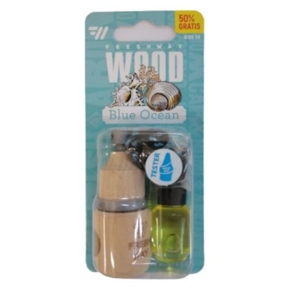 Osvezivac Wood double FRESH WAY Blue Ocean