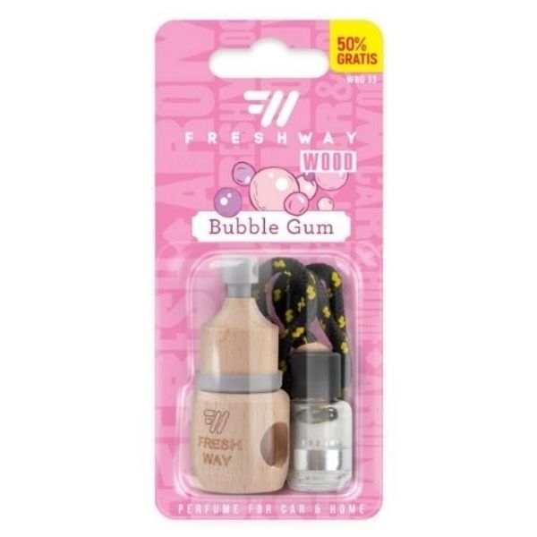Osvezivac Wood double FRESH WAY Bubble Gum