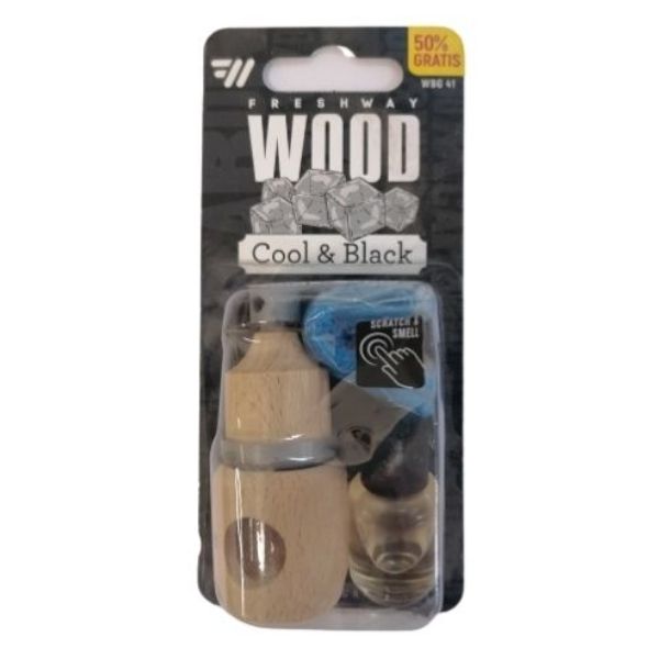 Osvezivac Wood double FRESH WAY Cool and Black