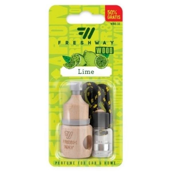 Osvezivac Wood double FRESH WAY Lime