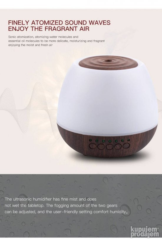 Osvezivac vazduha 300ml aromatherapy difuzer novo