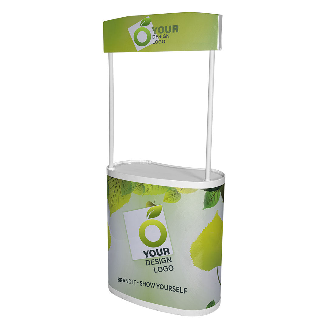 PANEL plasticni reklamni pult beli