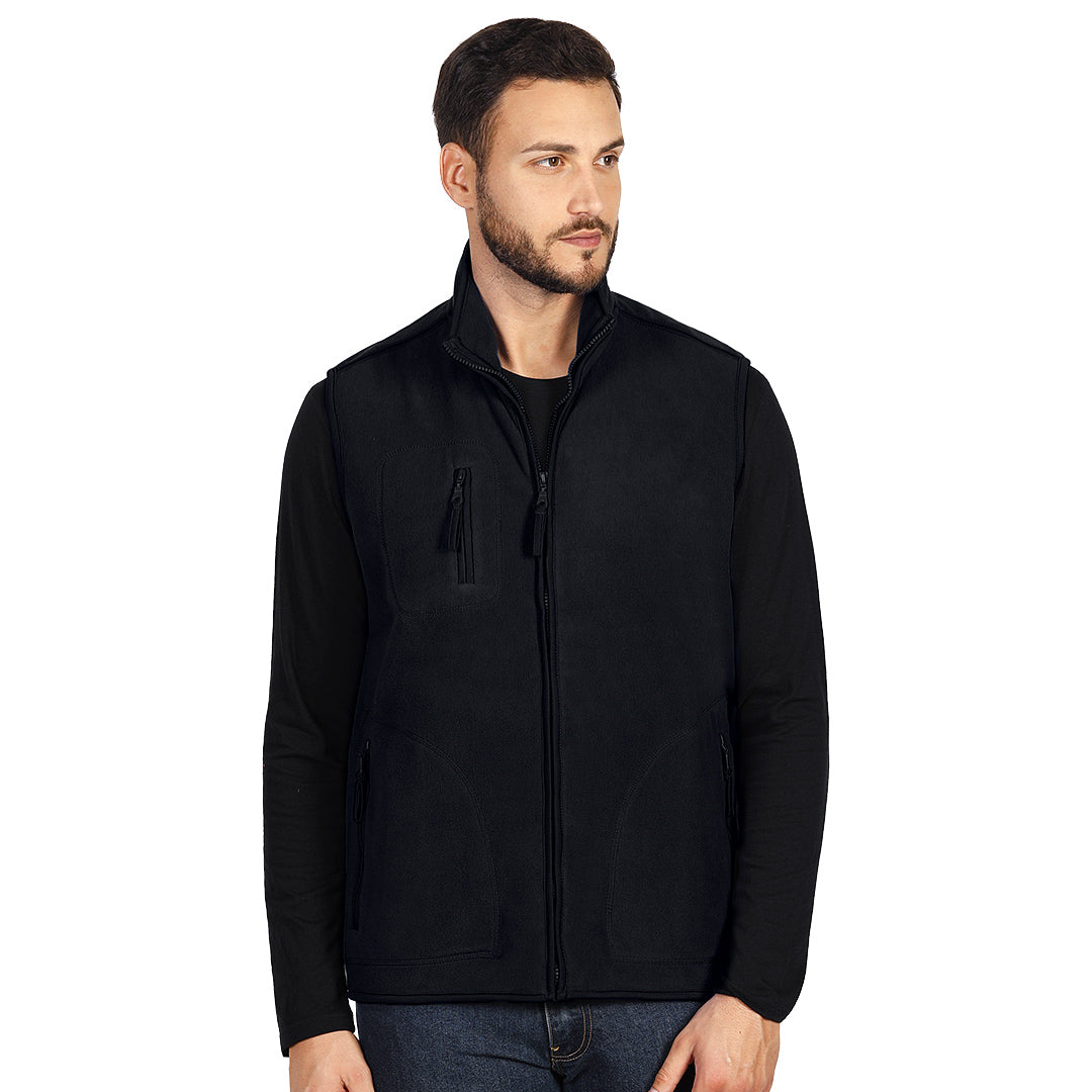 POLARIS VEST prsluk od brusenog polara plavi
