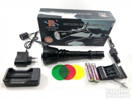 POLICE BL Q2888 T6 Profesionalna lampa za lov - Slika 3