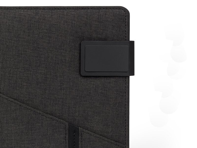 POWER NOTE portfolio sa notesom a5 i pomocnom baterijom 5000 mah crni - Slika 3