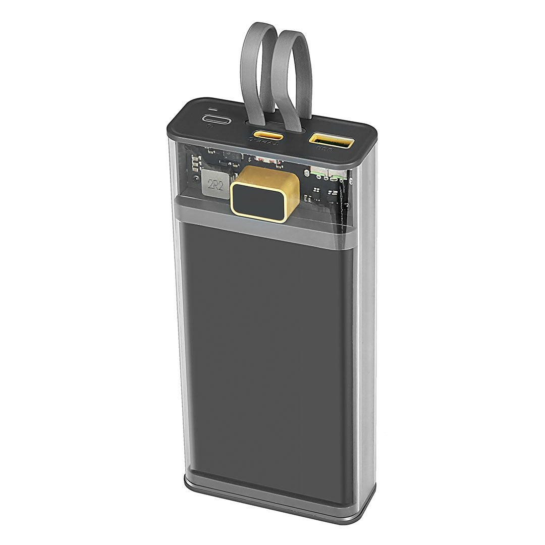 PROVIDER 20 pomocna baterija 20.000 mah tamno siva