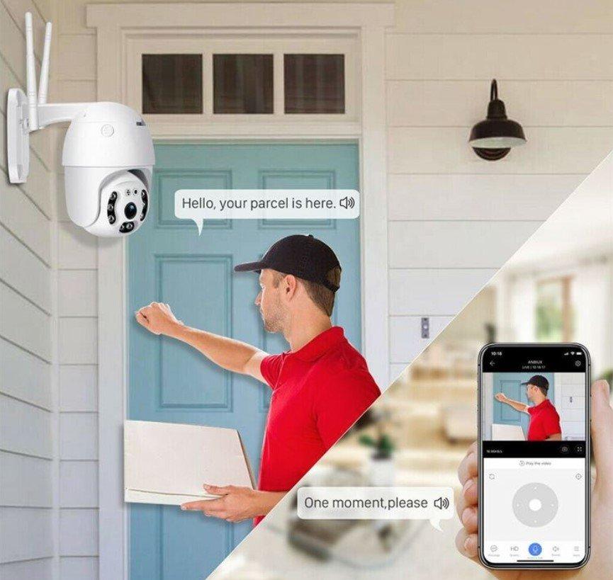 PTZ IP HD WIFI rotirajuca IR kamera sa zvukom - Slika 6