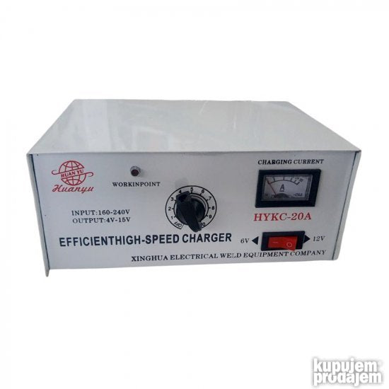 PUNJAC akumulatora od 20A 6v i 12v