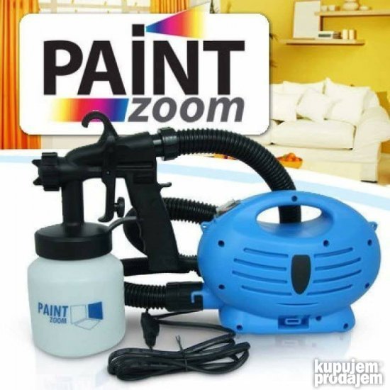 Paint zoom elektricni pistolj za farbanje