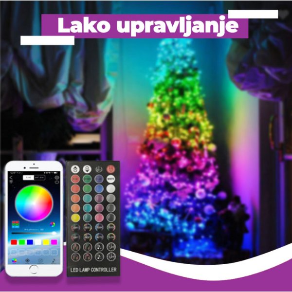 Pametne LED sijalice blutooth sijalice za jelku