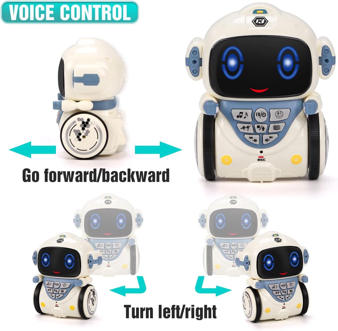 Pametni robot koji peva i plese na baterije