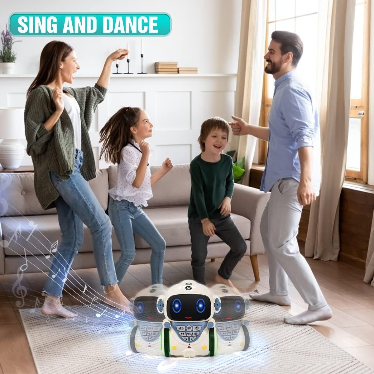 Pametni robot koji peva i plese na baterije - Slika 4