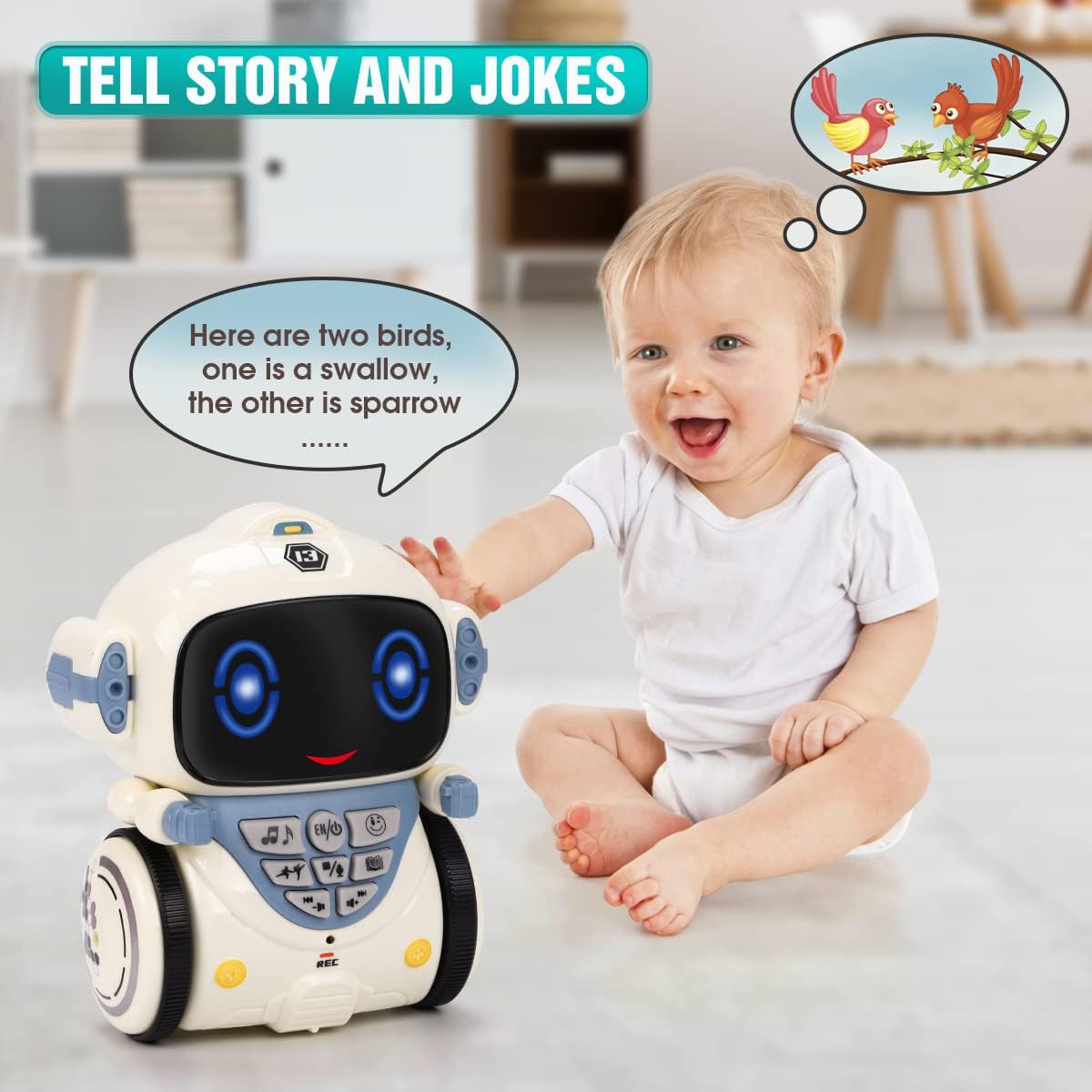 Pametni robot koji peva i plese na baterije - Slika 6