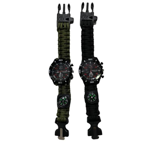 Paracord narukvica sa satom 5u1 - Slika 5