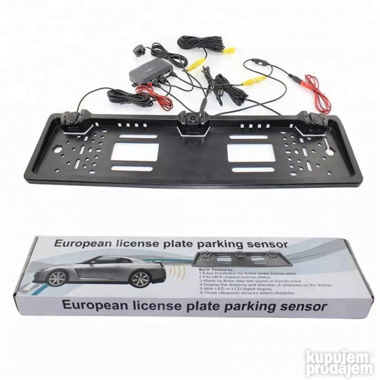 Parking Kamera i Rikverc Senzori u Ramu Tablice - Slika 4