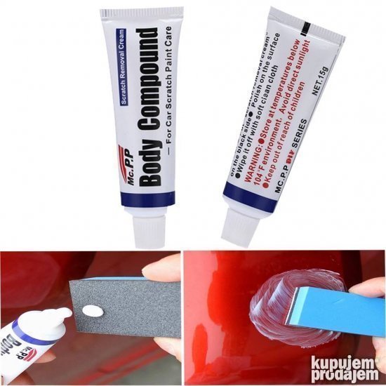 Pasta za poliranje Pasta protiv ogrebotina SCRATCH CLEAR KIT