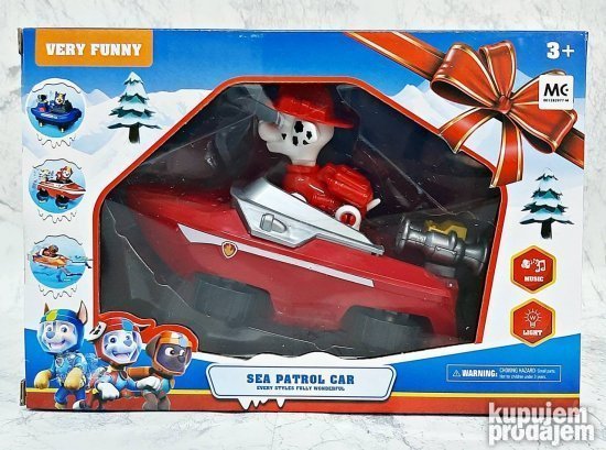 Patrolna sapa Marsal paw patrol Marshall