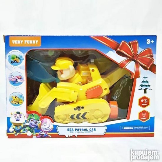 Patrolna sapa Rabl paw patrol Rublle