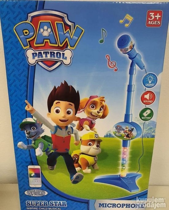 Patrolna sapa mikrofon sa podesivim stalkom