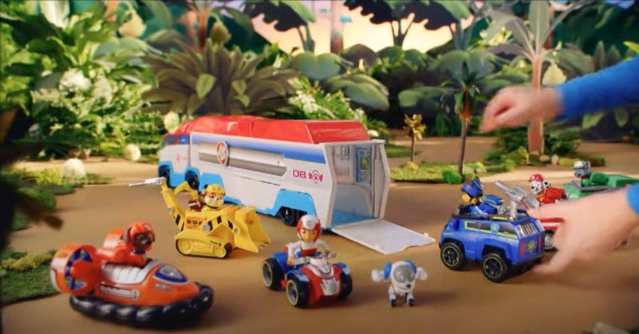 Patrolne Sape Paw Patrol KAMPER kamion set 70 cm i Rajder