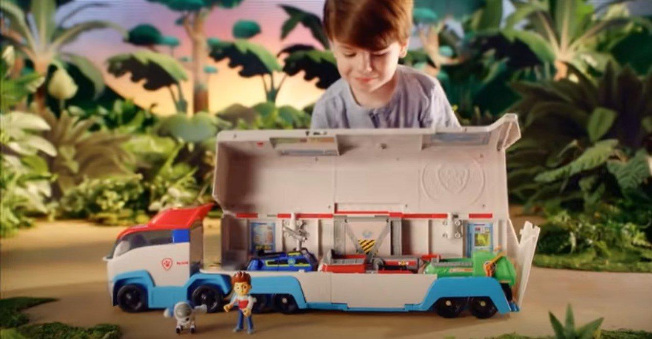 Patrolne Sape Paw Patrol KAMPER kamion set 70 cm i Rajder