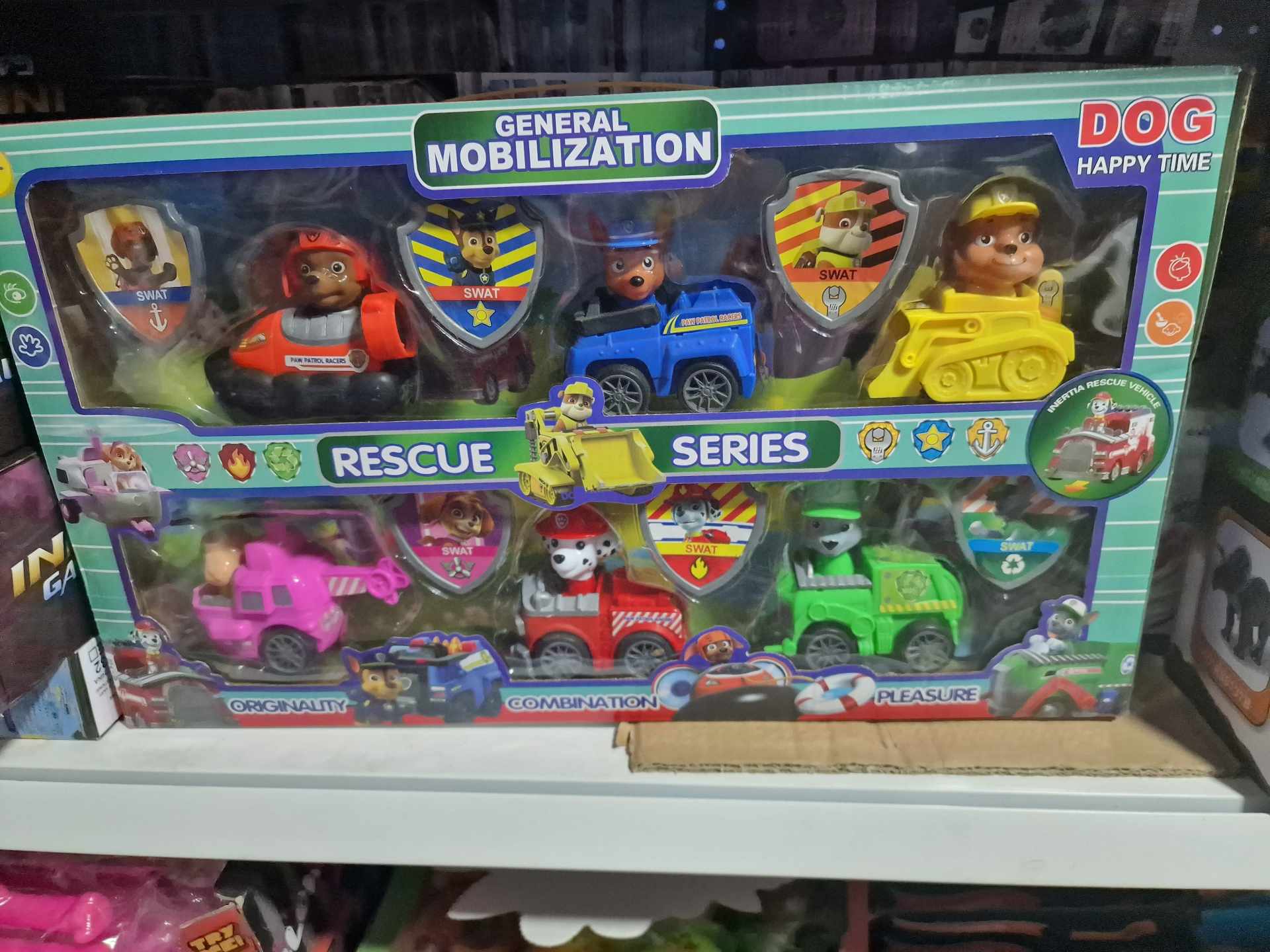 Patrolne Sape Set Autica na Povlacenje