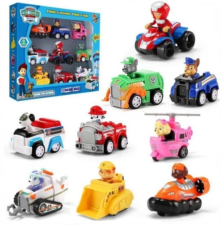 Patrolne Sape Set sa Poteznim Auticima 9 Sapa - Slika 2