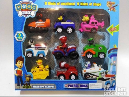 Patrolne sape 9 Automobila set - Slika 2