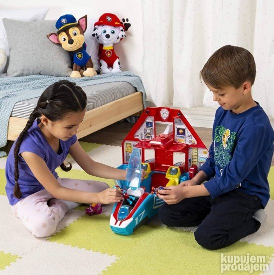 Patrolne sape avion 2in1 Paw patrol mlaznjak Veliki set