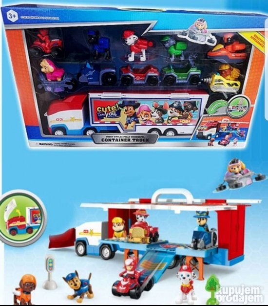 Patrolne sape kamper Patrolne sape Kamion paw patrol