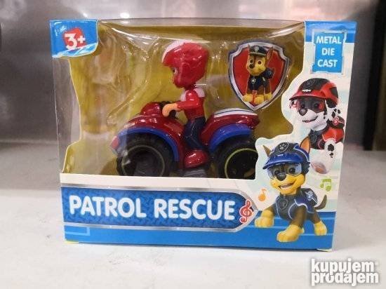 Patrolne sape muzicki Rajder sa vozilom - Slika 3