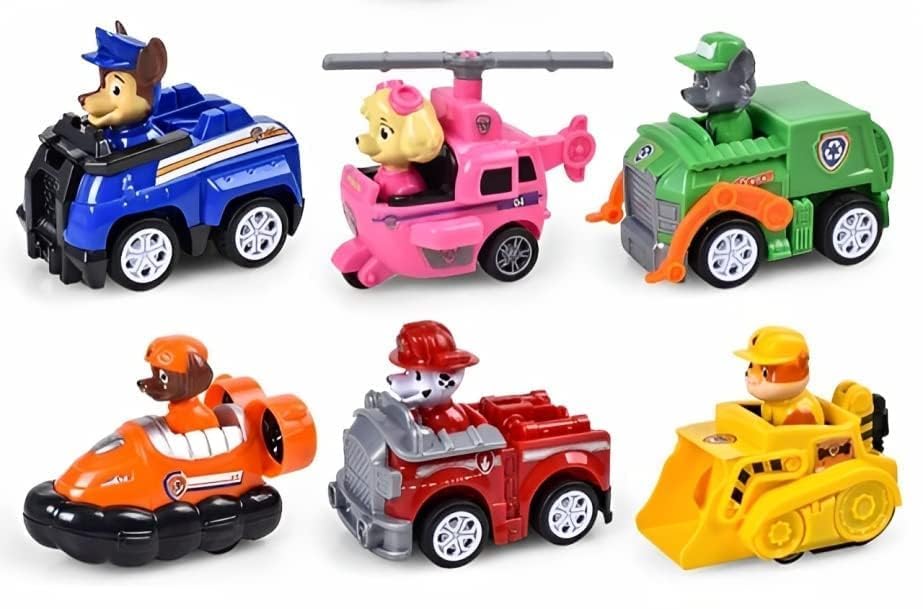 Paw Patrol Autici sa Patrolnim Kucama Komplet 9 Autica - Slika 5
