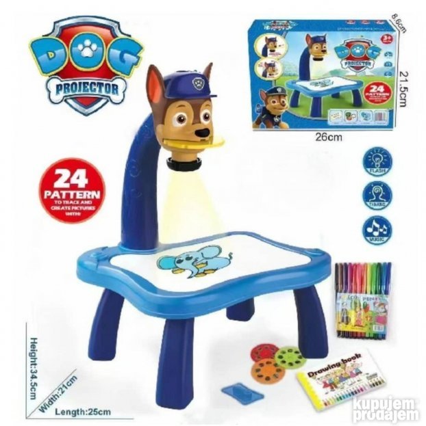 Paw patrol projektor za crtanje - Slika 2
