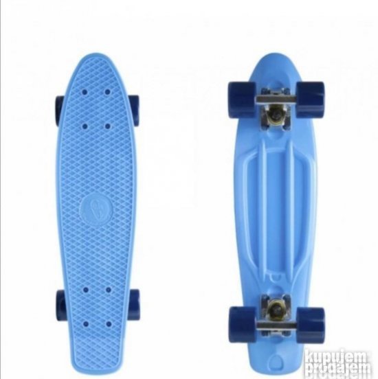 Pennyboard skejt 56cm plavi