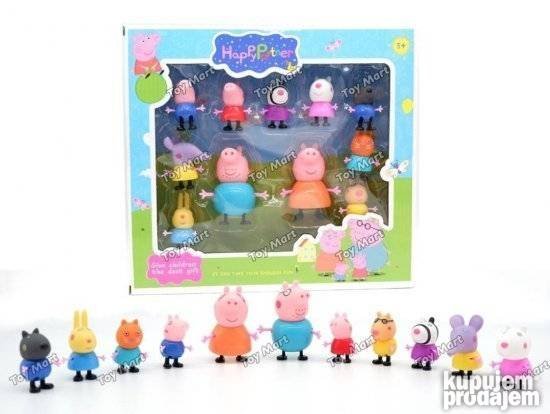 Pepa prase figurice set od 11 figurica - Slika 3