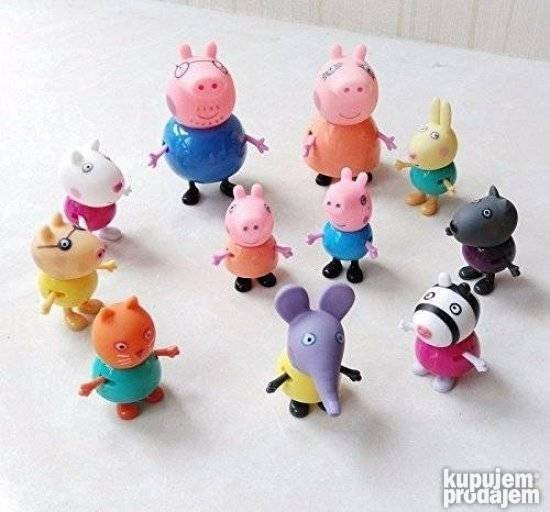 Pepa prase figurice set od 11 figurica - Slika 4