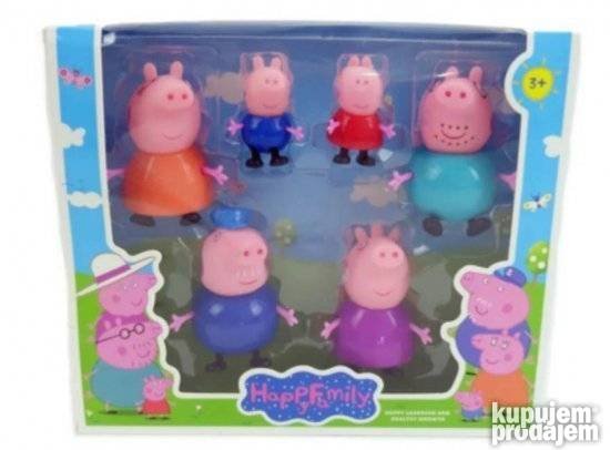 Pepa prase set od 6 figurica