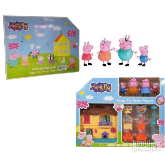 Peppa Pig set sa kucom