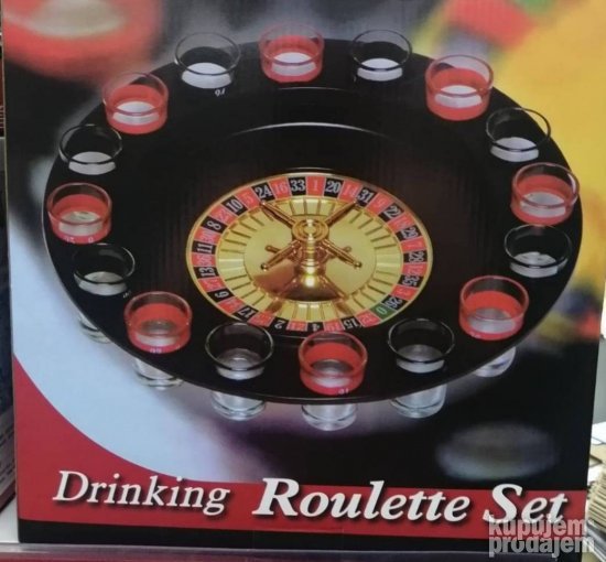 Pijani rulet Rulet set sa casicama - Slika 4