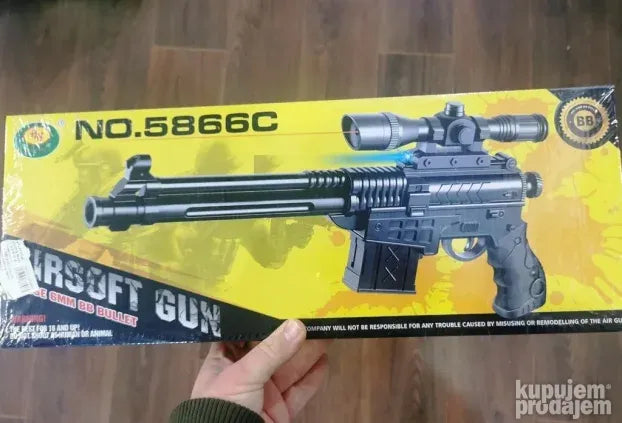 Pistolj sa snajperom 5866 igracka 51cm