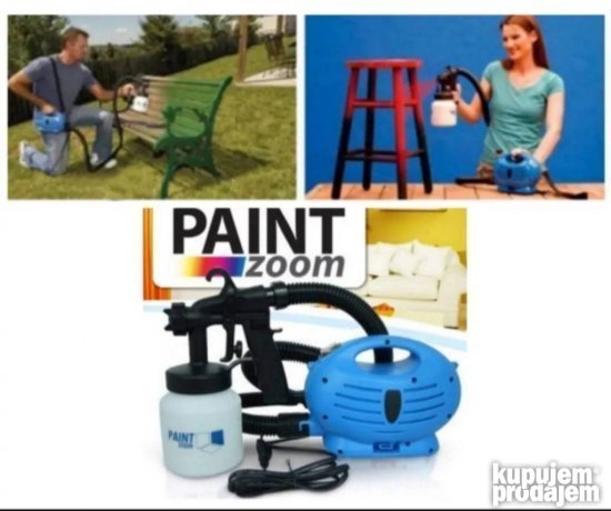 Pistolj za farbanje Paint Zoom