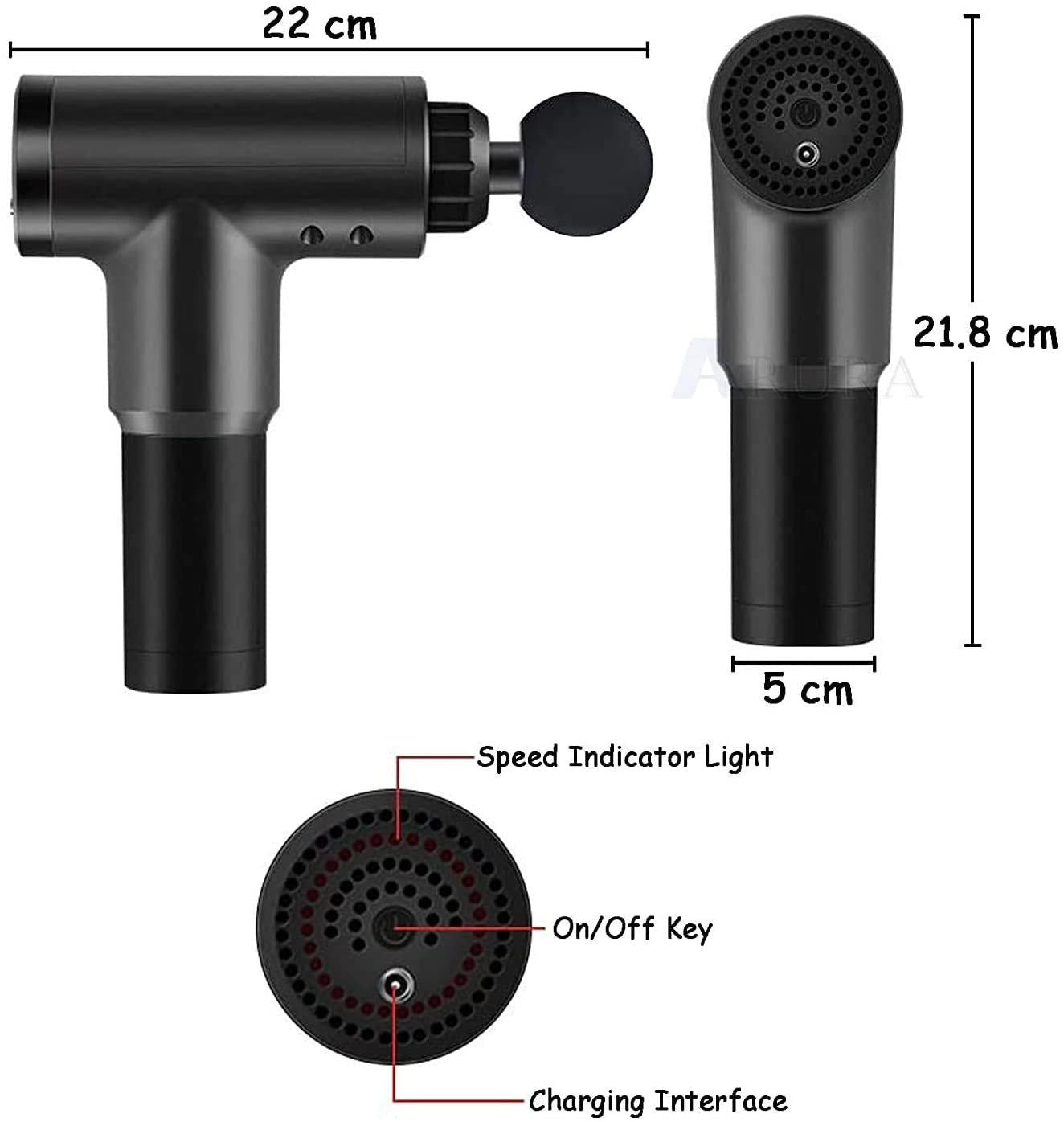 Pistolj za masazu Masazer Fascial Gun - Slika 4