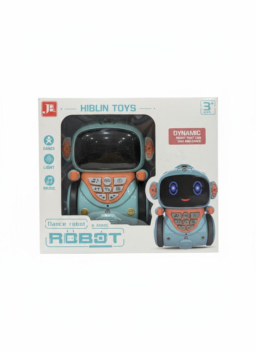 Plesni Robot Igracka Interaktivni Robot sa Muzikom i Svetlom