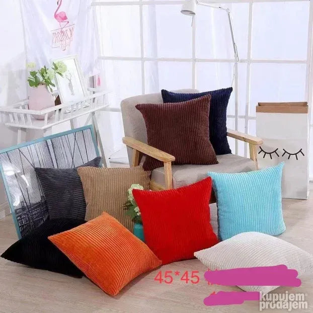 Plisane jastucnice 45 45